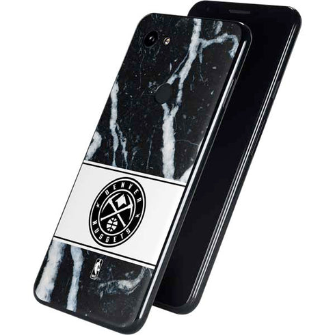 NBA Denver Nuggets Marble Google Pixel 3a XL Skin